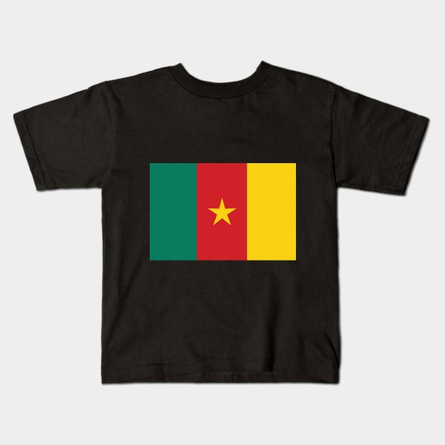 Cameroon Kids T-Shirt by Wickedcartoons